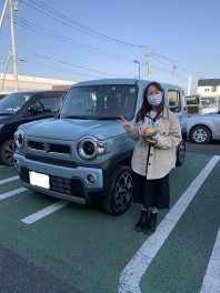 ハスラーご納車しました！！